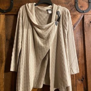 Venus size large wraparound cardigan